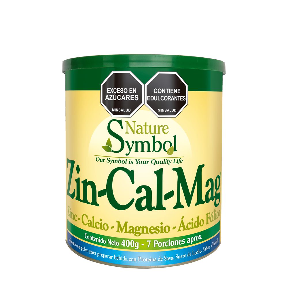 Proteína de soya NATURE SYMBOL MARCA EXCLUSIVA zinc calcio, magnesio, ácido fólico (400  gr) img #1