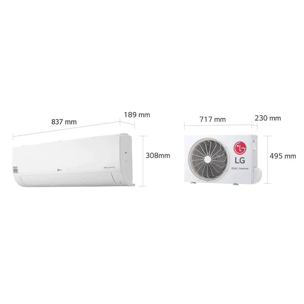 Aire Acondicionado Dual Inverter LG 9000 Btu 220 V VS092C7.SJ img #7