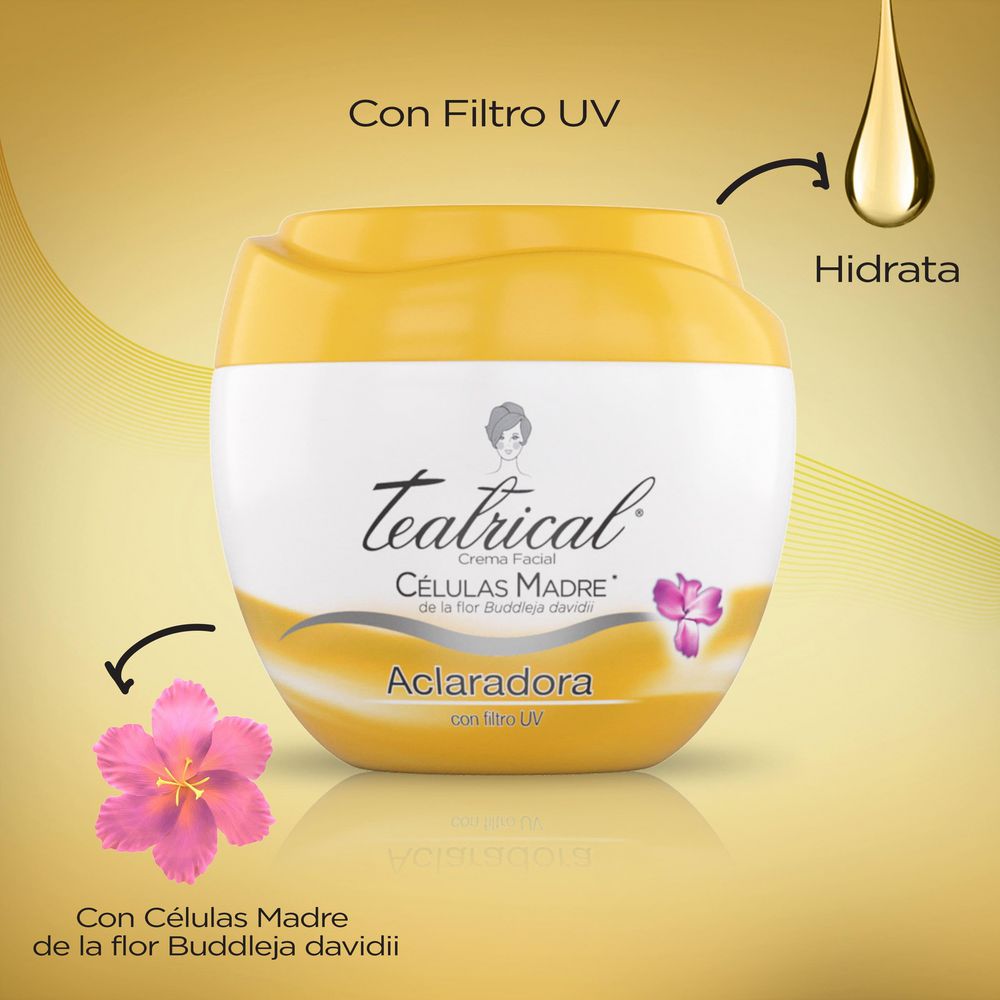 Crema facial TEATRICAL aclaradora (100  gr) img #4