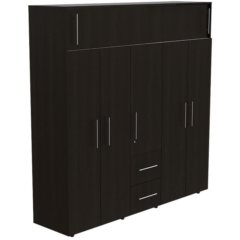 Closet Montano 200, Wengue, De Dos Puertas Corredizas img #1