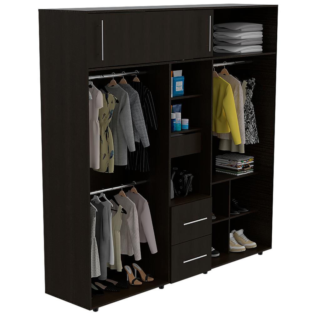 Closet Montano 200, Wengue, De Dos Puertas Corredizas img #2