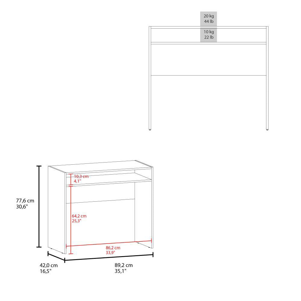 Escritorio Estelar, Wengue, Cuenta Con Un Entrepaño Ideal Para Ubicar Objetos img #5