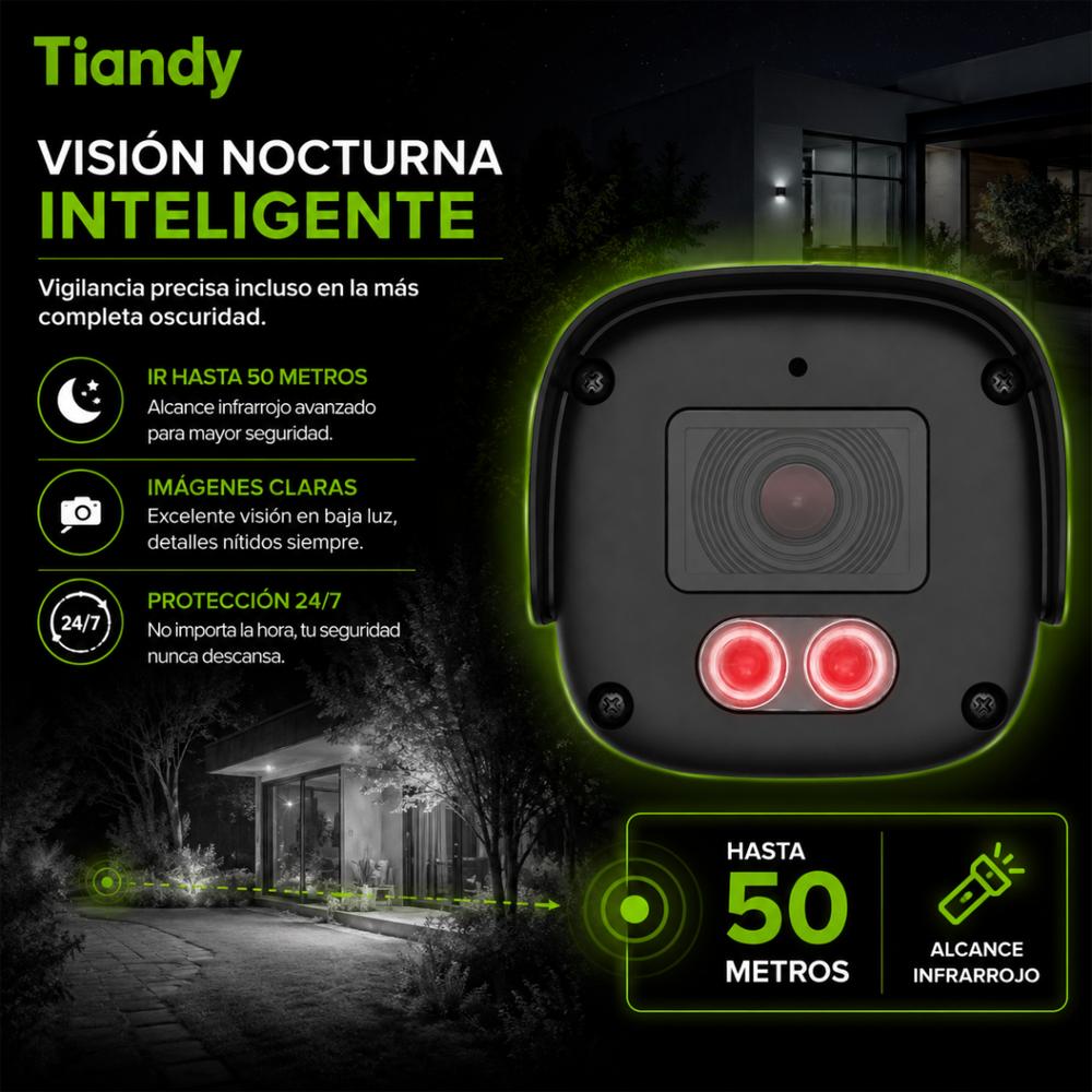 Cámara Seguridad Exterior 1080P Ip67 Poe img #3