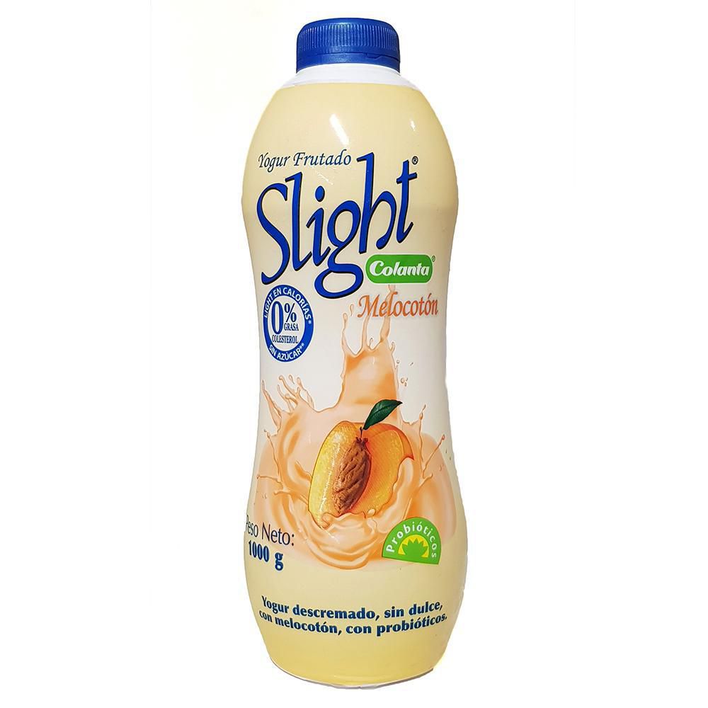Yogurt SLIGHT melocotón descremado sin dulce  (948.101  ml) img #1