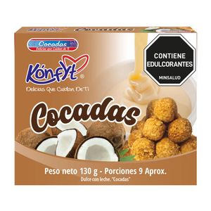 Cocadas KONFYT dulce de leche (130 gr)