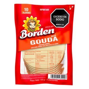 Queso BORDEN gouda ahumado (130 gr)