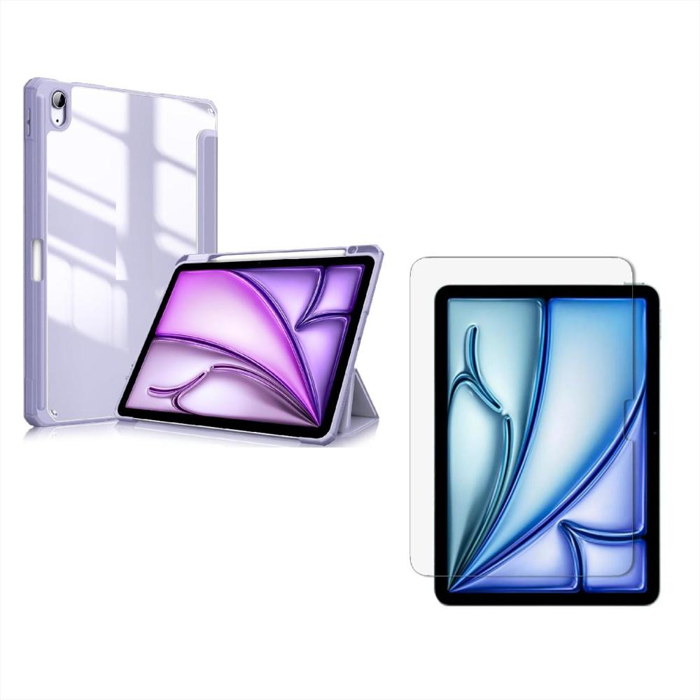 Smart Case Cristal Vidrio Lila img #2