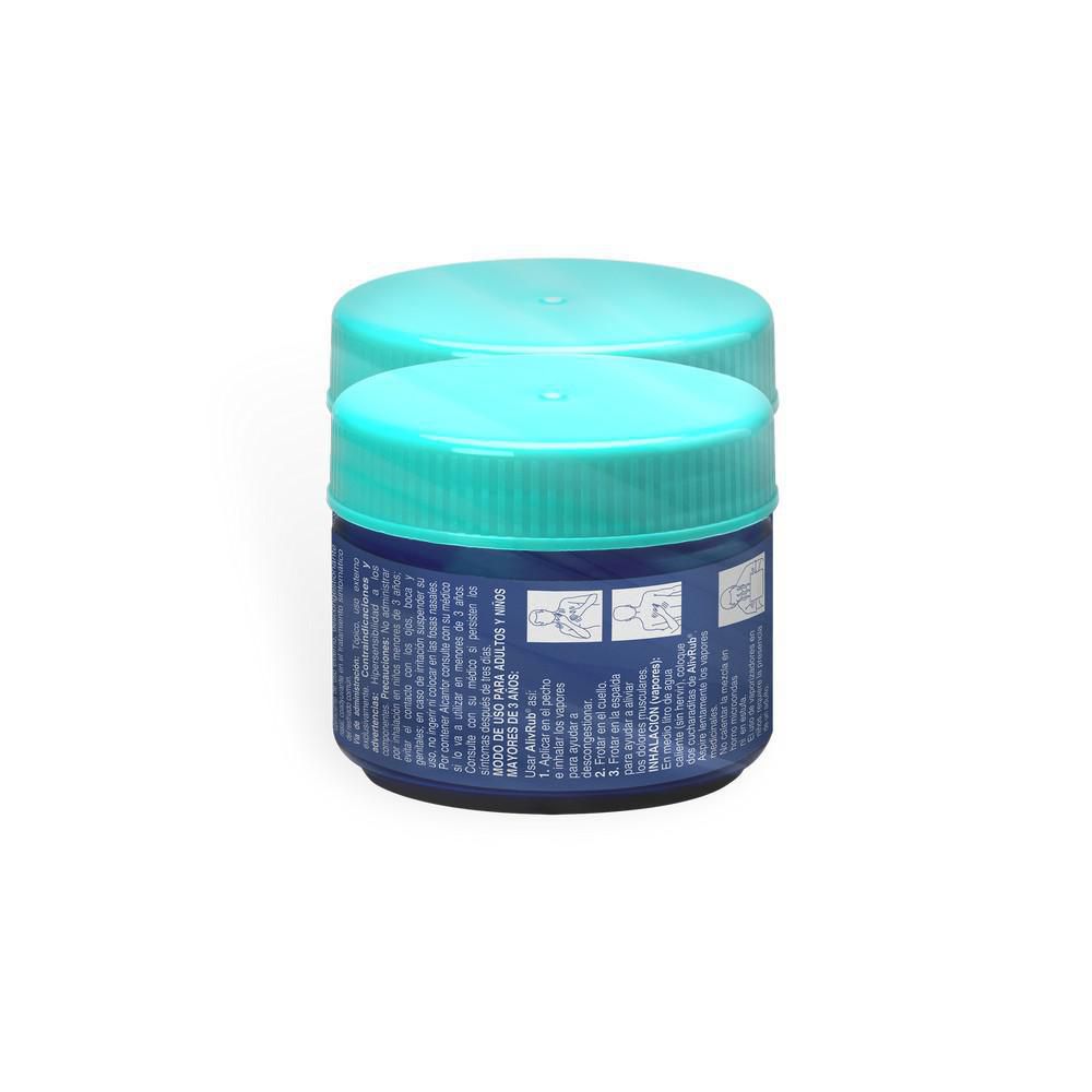 Ungüento tópico ALIVRUB MK descongestionante x2und (100  gr) img #3