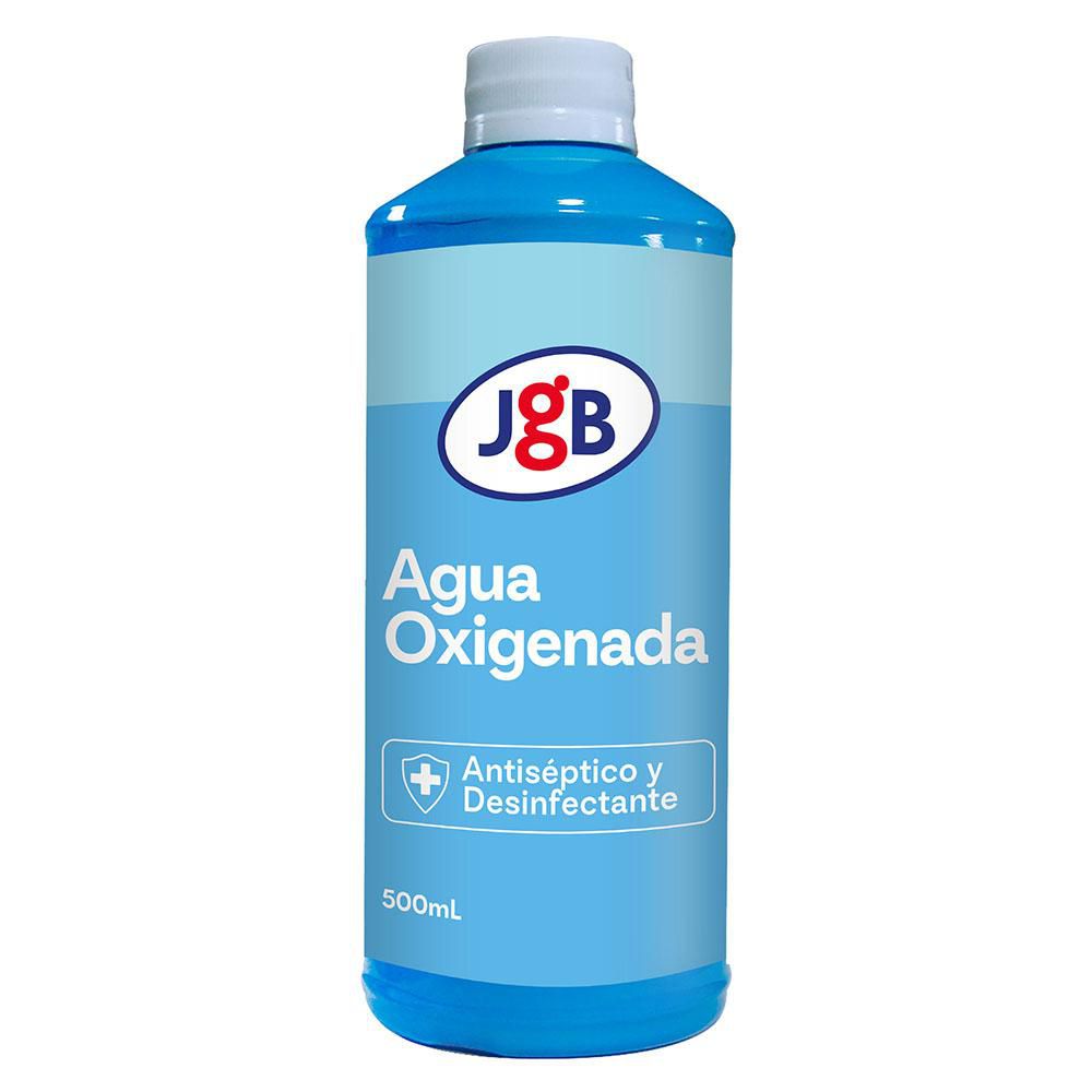 Agua oxigenada J.G.B farmacéutica antiséptica (500  ml)