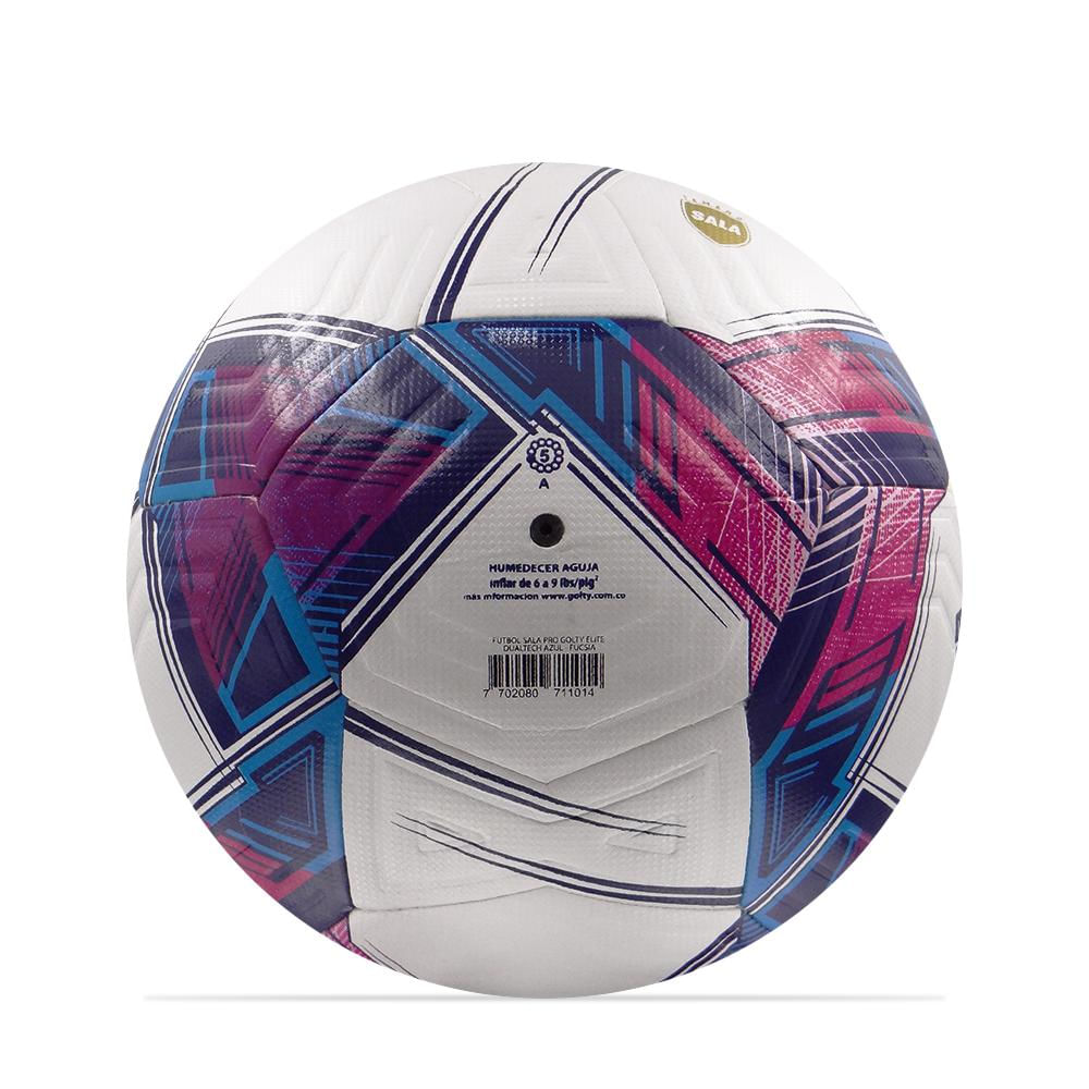 Balon Futbol Sala Pro Golty Elite Dualtech Azul/Fucsia img #4