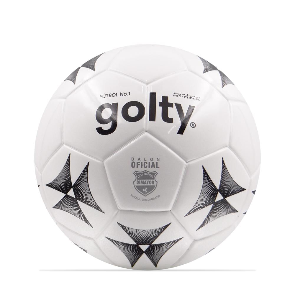 Balon Futbol Coleccionable Golty Traditional No.1 Blanco img #1