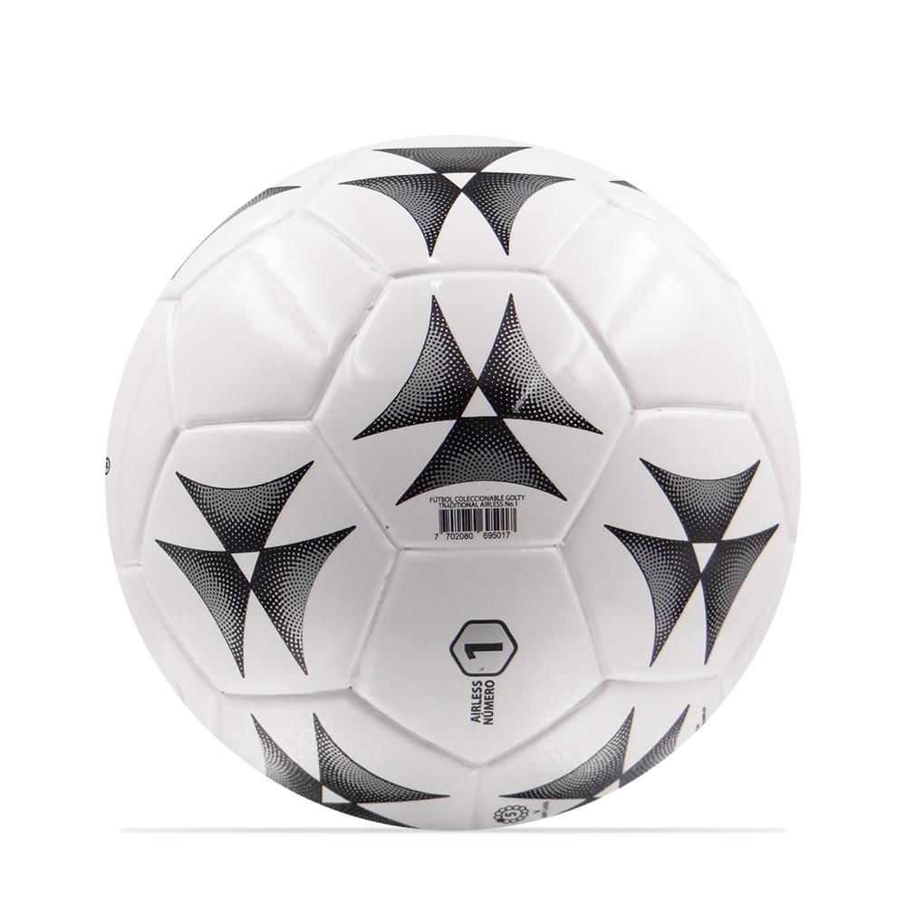 Balon Futbol Coleccionable Golty Traditional No.1 Blanco img #4