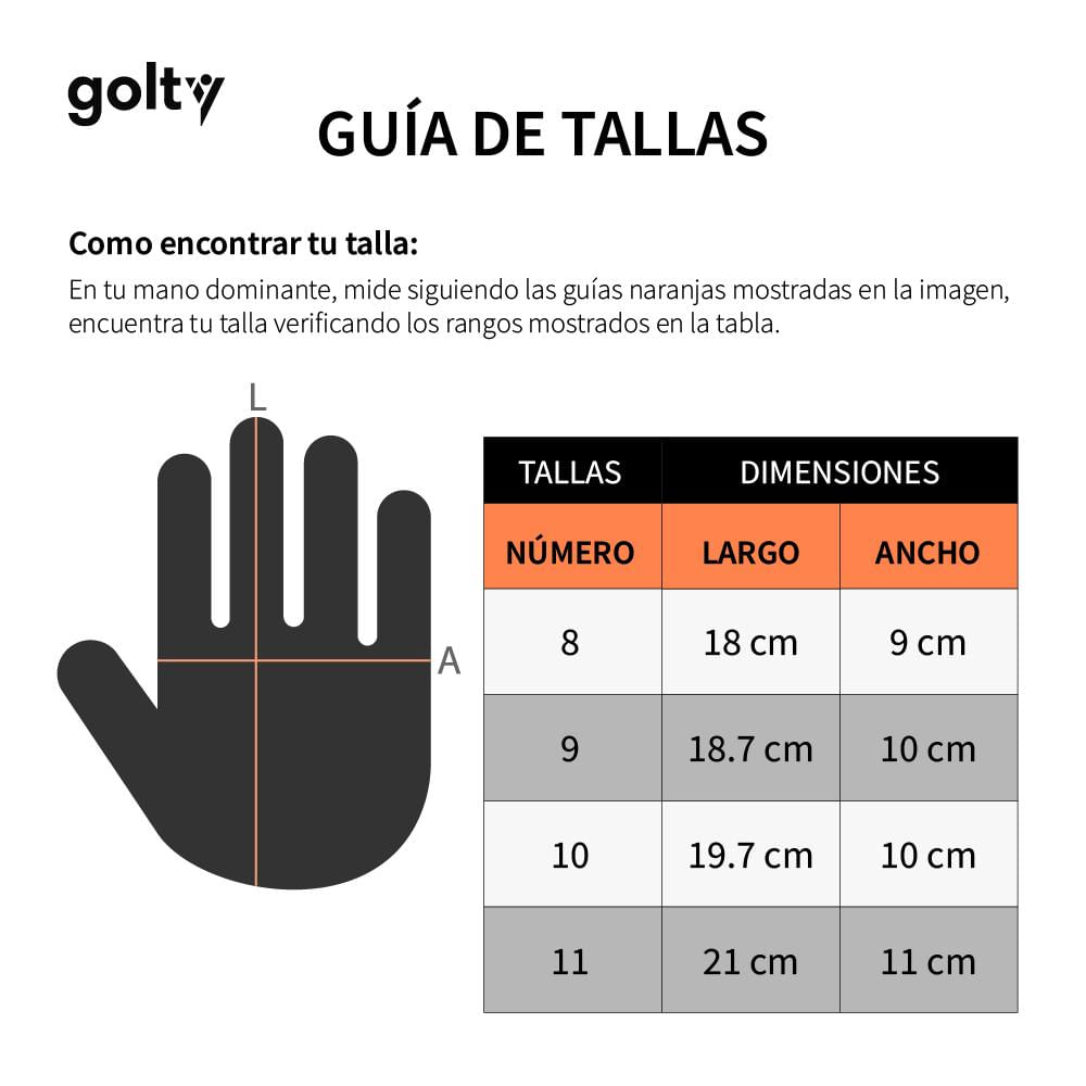 Guante Pro Golty Instinto X Hombre Morado/Verde img #4