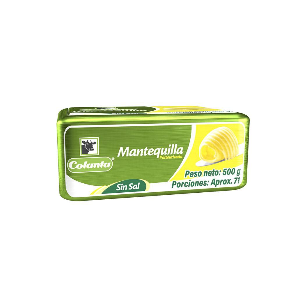 Mantequilla COLANTA sin sal esparcible (500  gr) img #1