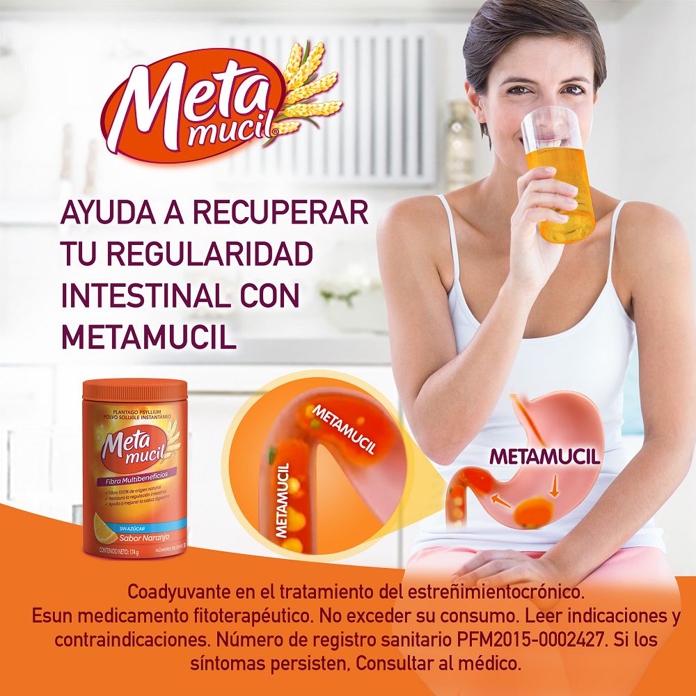 Fibra Natural VICK Sabor Naranja 30 Dosis (174  gr) img #3