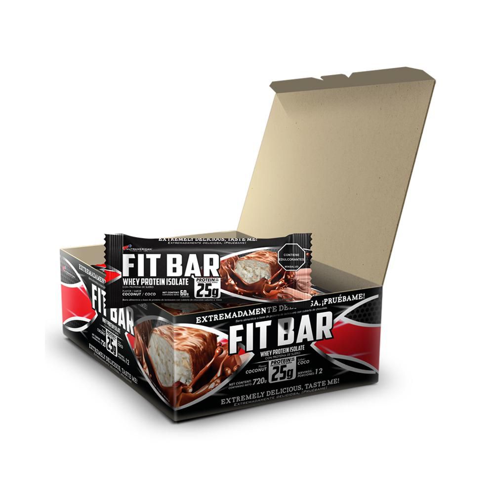 Barra proteina MEGAPLEX Coco Caja X12 Und (720  gr)