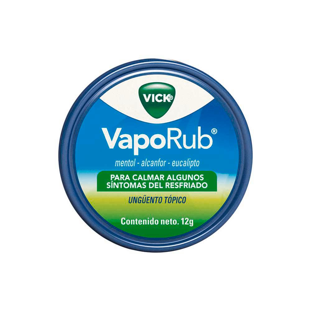 Ungüento tópico VICK vaporub lata (12  gr)