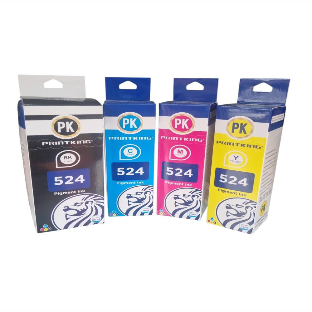 Kit X4 Tinta Generica 524 Color Y Negra img #1