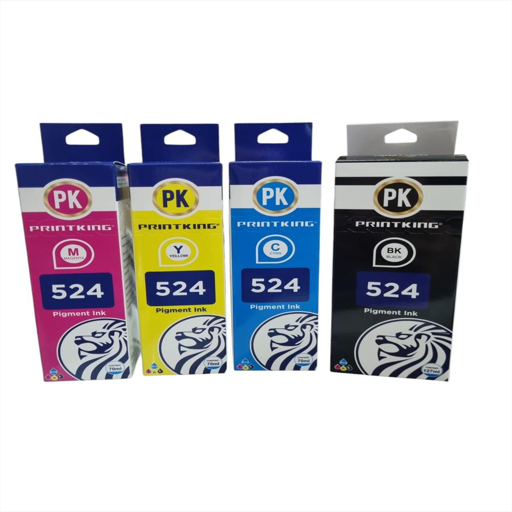 Kit X4 Tinta Generica 524 Color Y Negra img #2