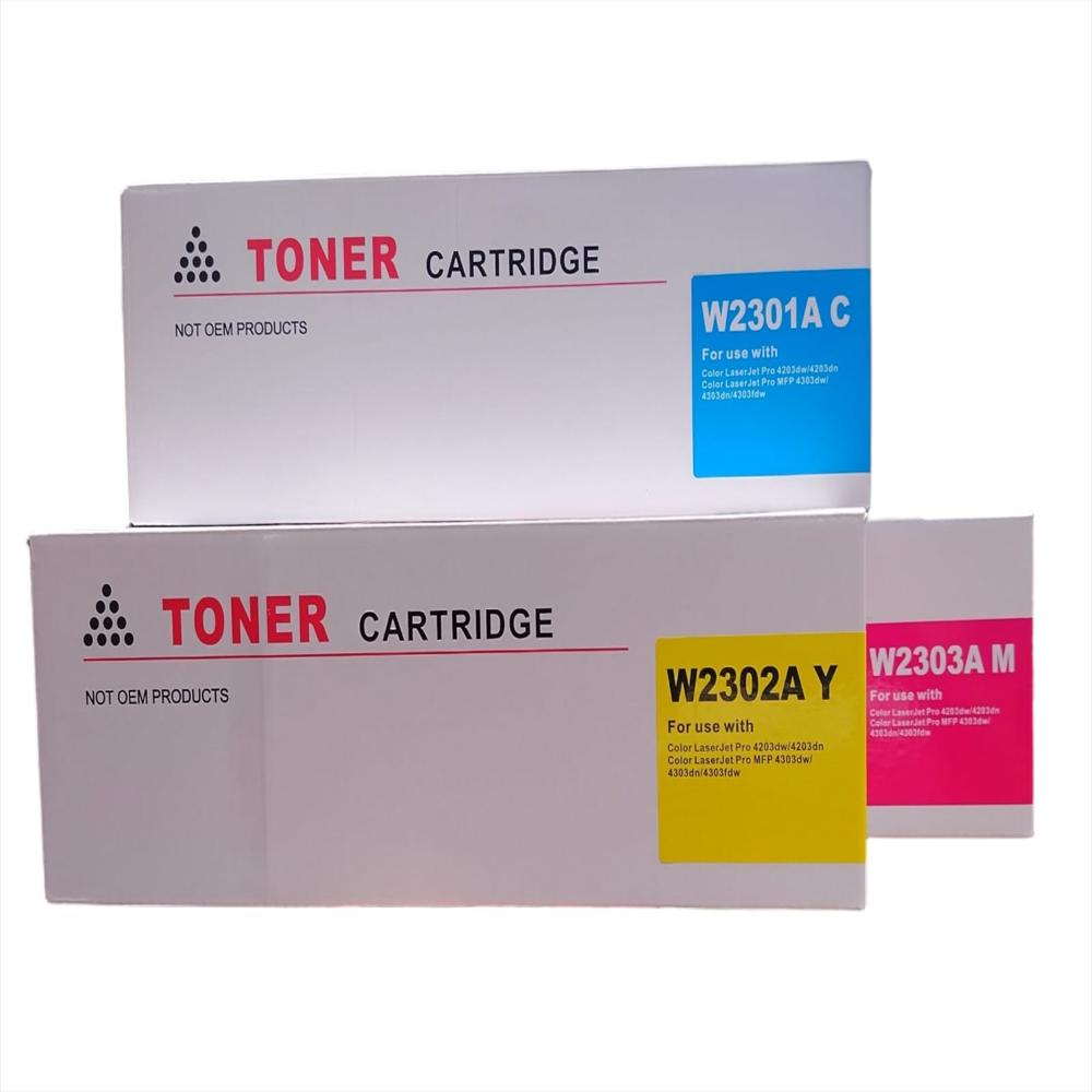 Toner W2301a W2302a W2300a W2303a Generico Xunidad img #2