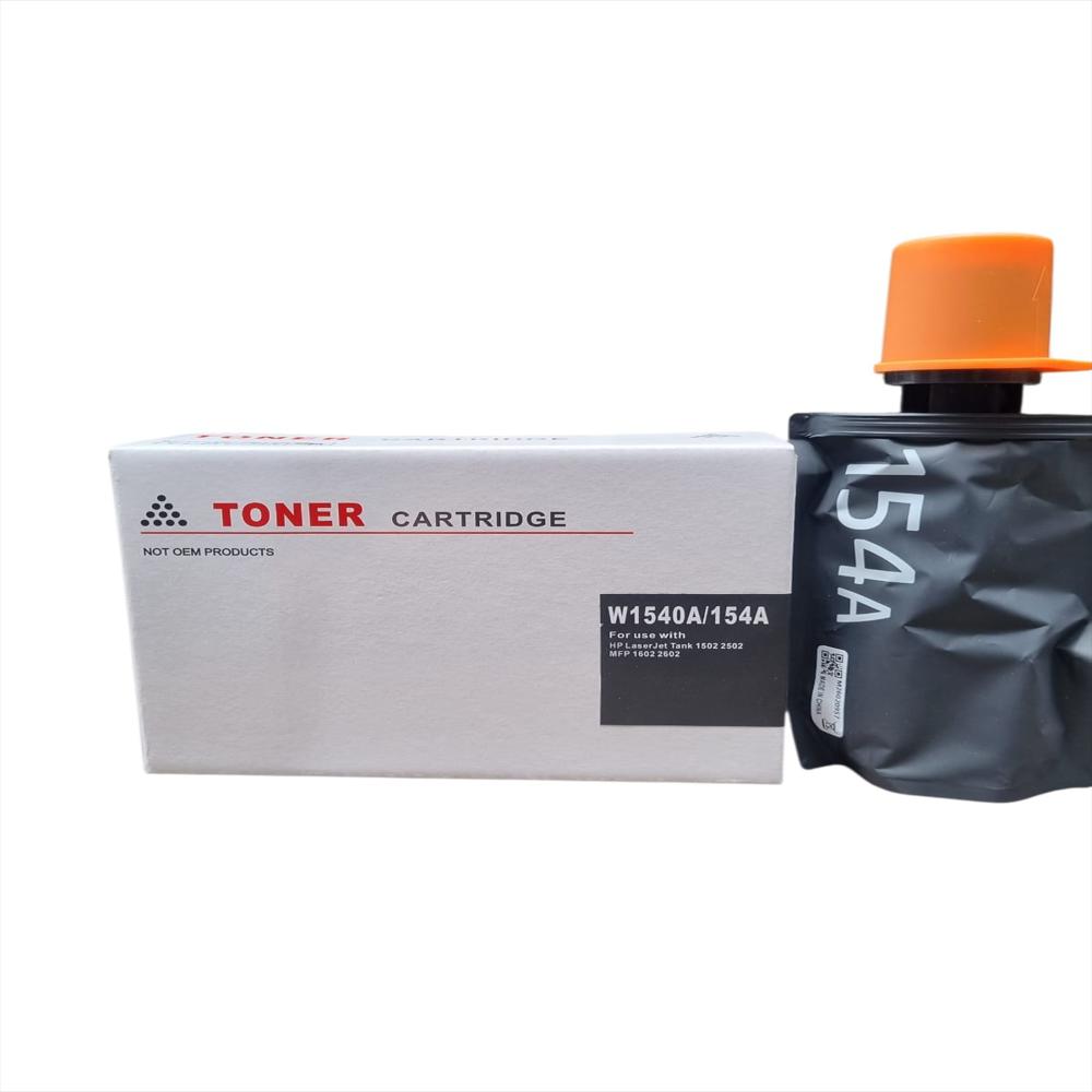 Tóner W1540a 154A Negro Generico Compatible Tank 1502, 1602 img #1