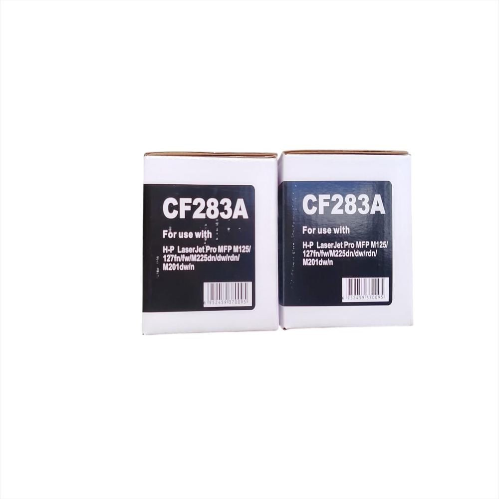 Kit X2 Tóner Cf283a 83A Genérico Para M127 M125 M225dn M201 img #2