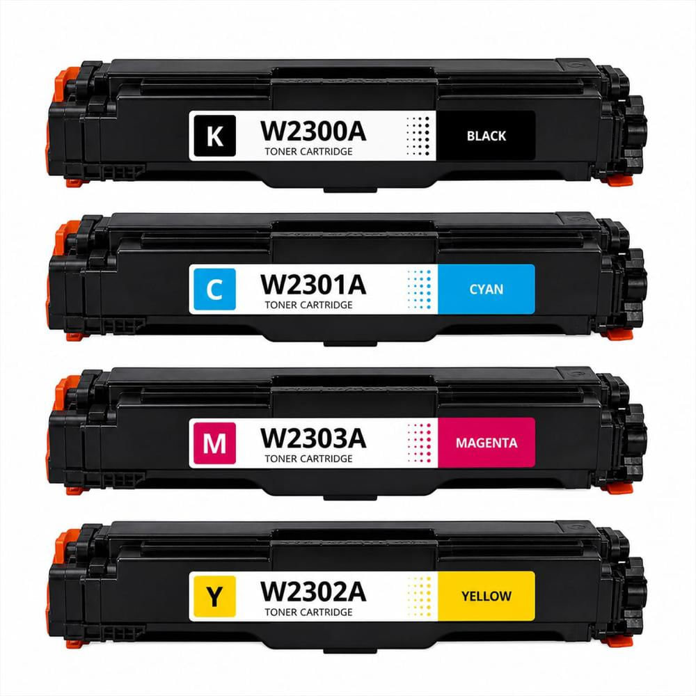 Kit De 4 Tóner 230A Color Y Negro Para Mfp 4303 / 4203 img #2