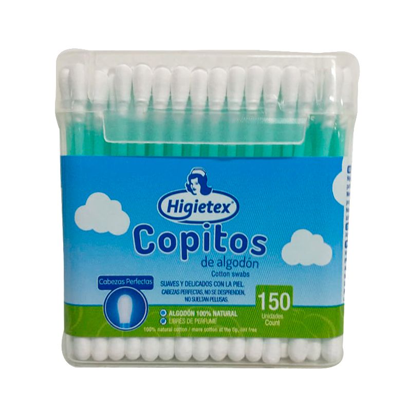 Copitos  HIGIETEX de algodón (150  und) img #1