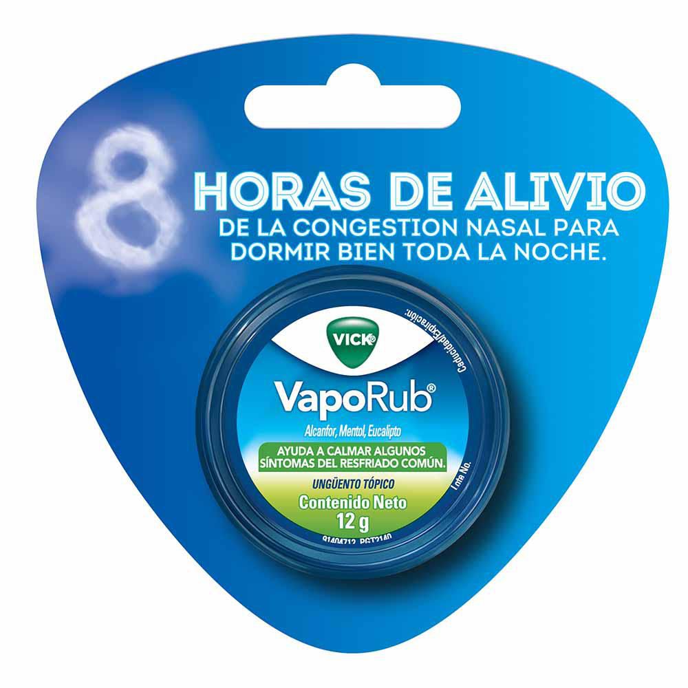 Ungüento tópico VICK vaporub lata (12  gr)