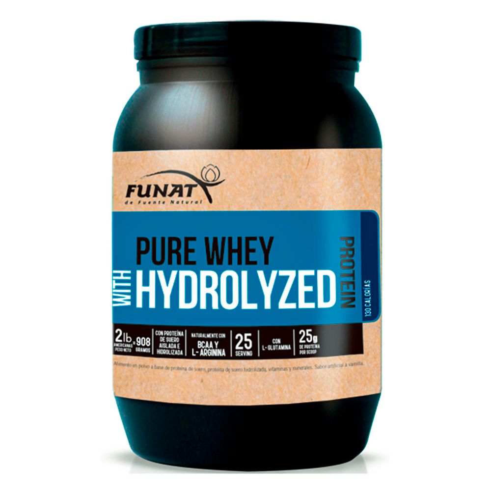 Proteina FUNAT Suero Leche Hidro (908  gr) img #1