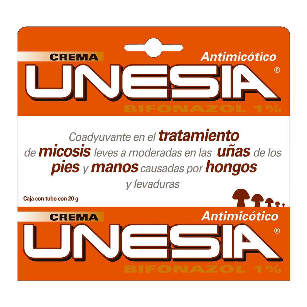 Crema antimicótica UNESIA bifonazol 1% (20  gr) img #1