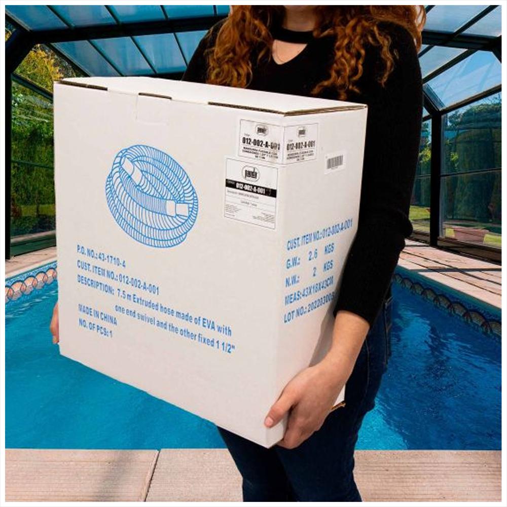 Manguera Flexible Piscina 7.5M 1.25'' Panda Pool Giratoria img #5