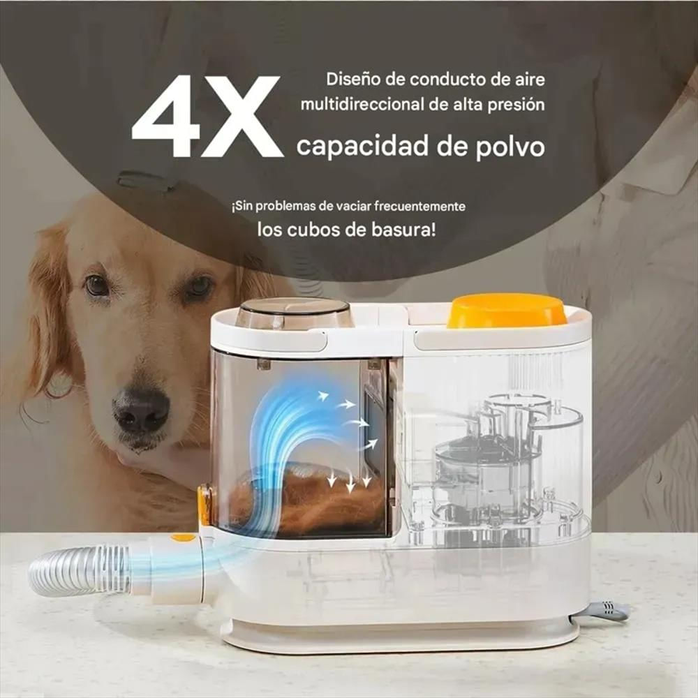 Kit Cepillo Secador Aspiradora Mascotas img #5