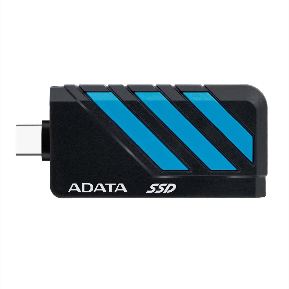 Disco Duro Externo Adata Sc735 Ssd 1Tb Usb C Negro/Azul img #1