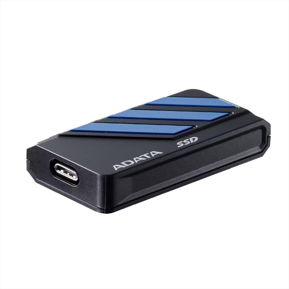 Disco Duro Externo Adata Sc735 Ssd 1Tb Usb C Negro/Azul img #3