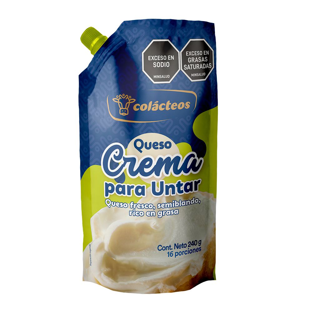 Queso COLACTEOS Crema (240  gr) img #1