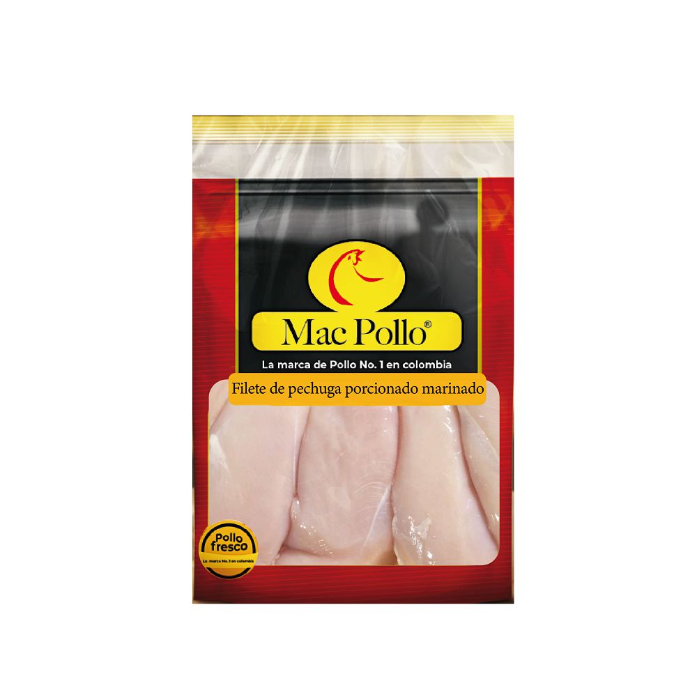 Filete de pechuga MAC POLLO marinado