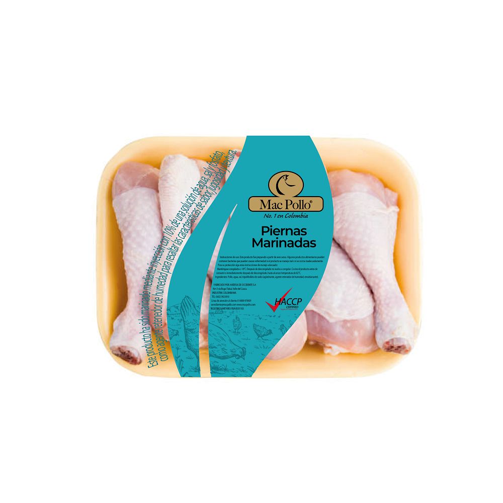PIERNA DE POLLO DE 6 UNDS MAC POLLO