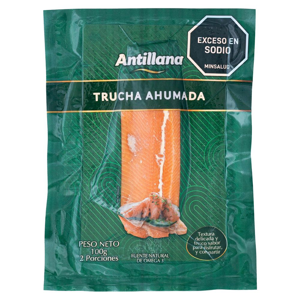 Trucha ANTILLANA ahumada (100  gr) img #1