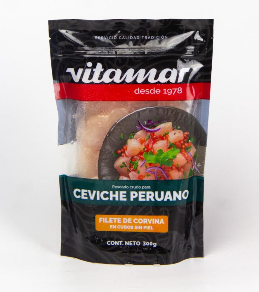Filete de corvina VITAMAR para ceviche peruano (300  gr)