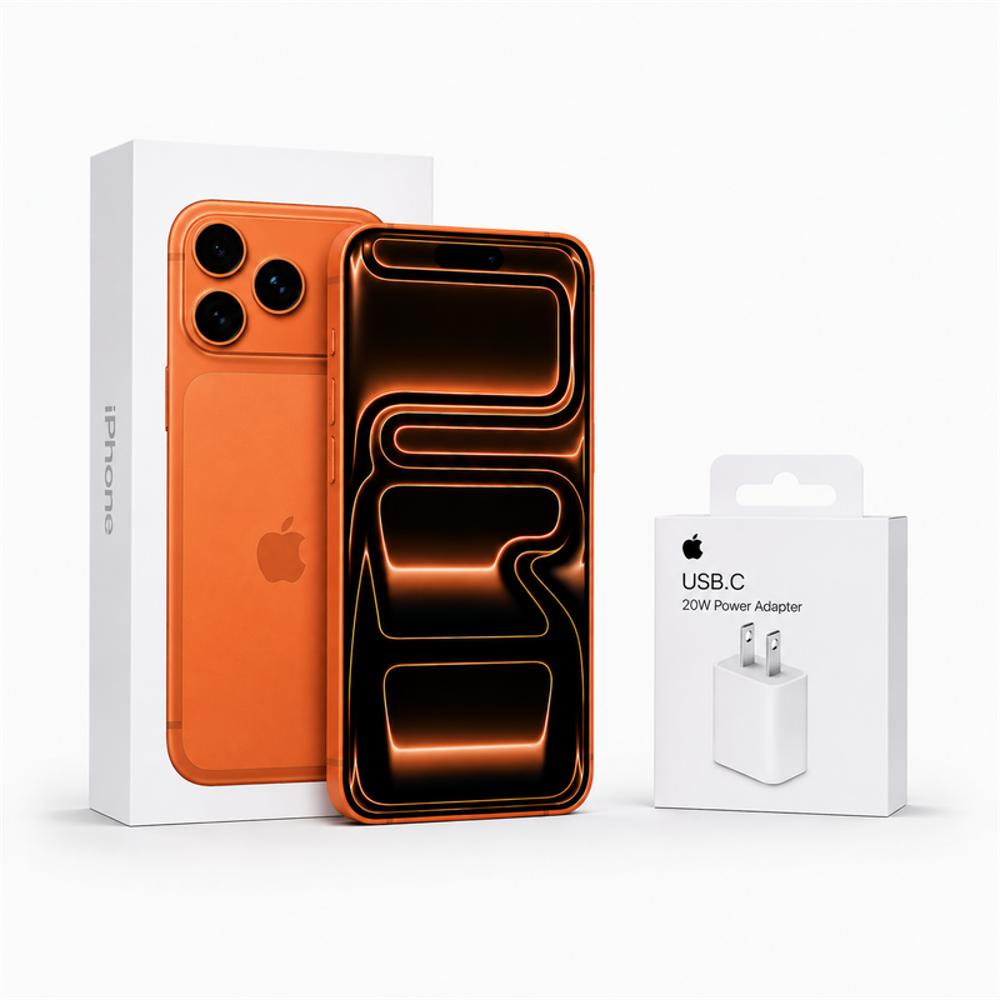 Iphone 17 Pro 5G 256Gb 12Gb Ram Naranja + Cargador 20W img #1