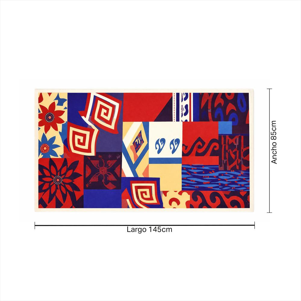 Tapete Absorbente Personalizado 145X80 Cm 760006 Multicolor img #6