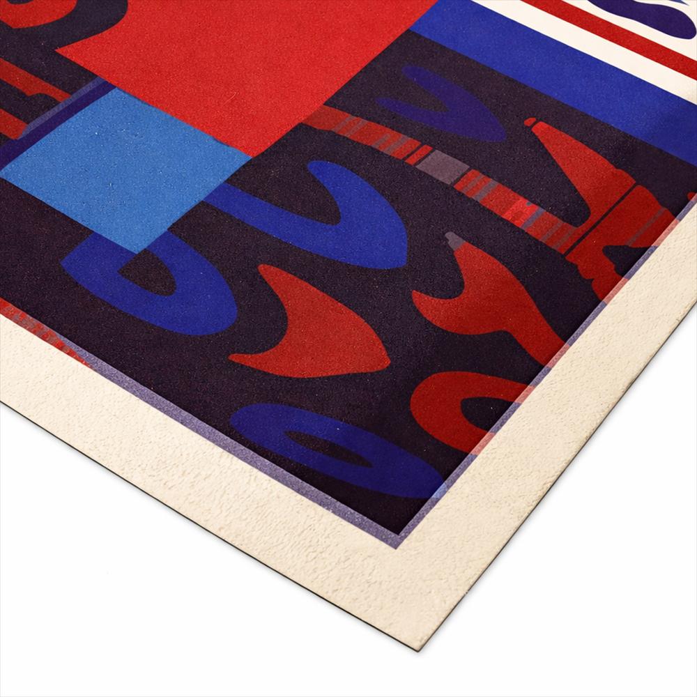 Tapete Absorbente Personalizado 145X80 Cm 760006 Multicolor img #8