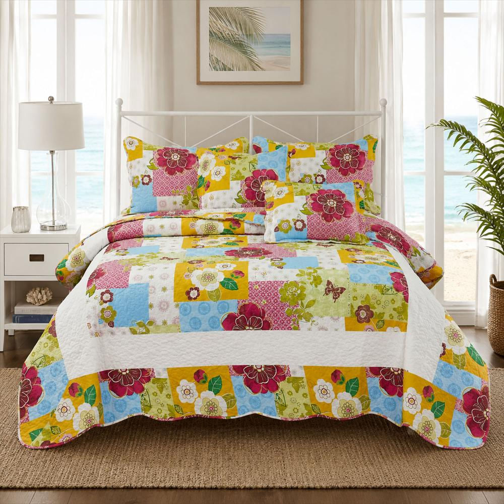 Cubrelecho Doblefaz Estampado Vikasa 150105 Multicolor img #5