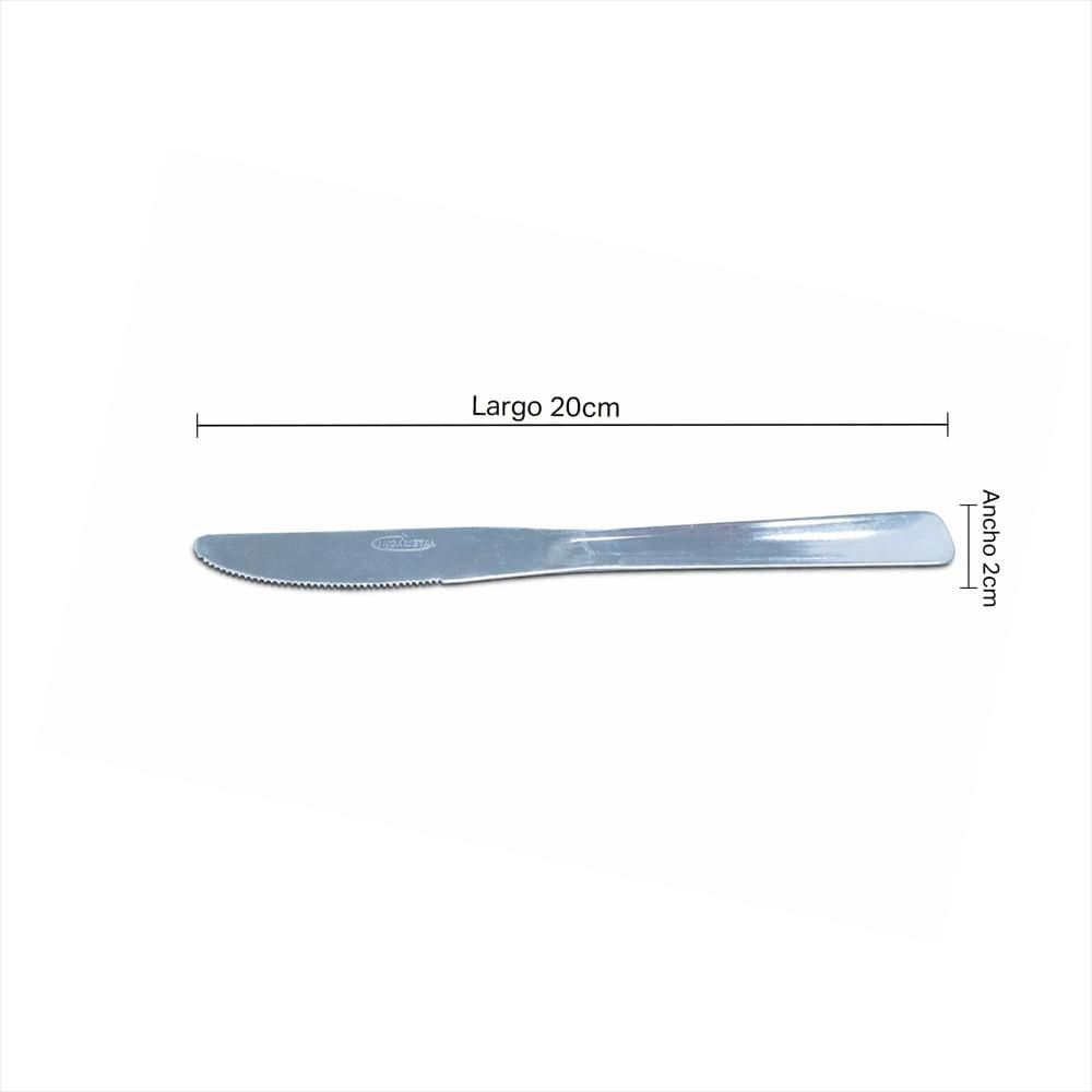 Cuchillo De Mesa Pacific 06941 Plata img #8