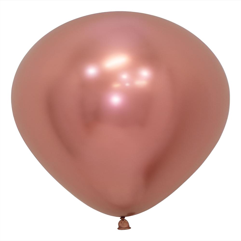 Kit Globos Oro Rosa Cromado R12 30 Cm X 12 Units Comprar img #1