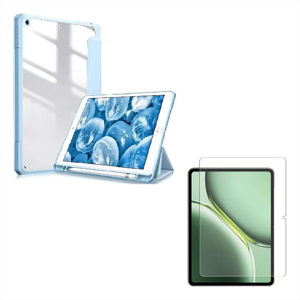 Smart Case Cristal Para Ipad Pro 11 M5 2025 Vidrio Cielo img #1