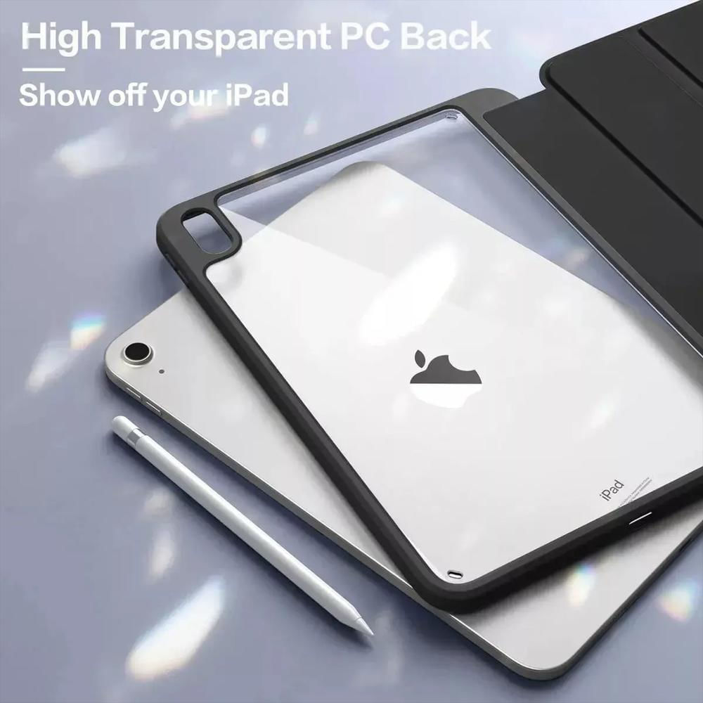 Smart Case Cristal Para Xiaomi Redmi Pad 2 Negro img #4