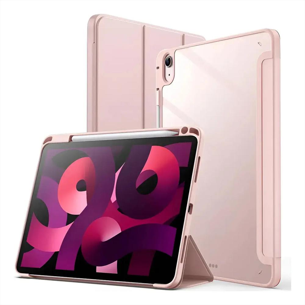Smart Case Cristal Para Xiaomi Redmi Pad Pro 12.1 Rosa img #1