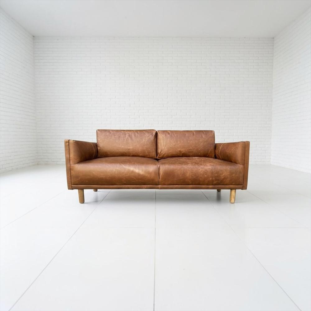 Sofá Solut 180Cm X 90Cm Cuero Natural img #1